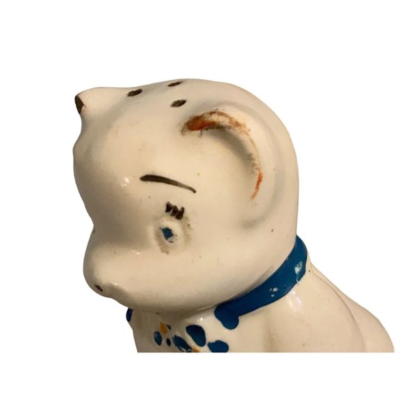 Happy White Bear Salt and Pepper Shakers American Bisque - Picture 14 of 14